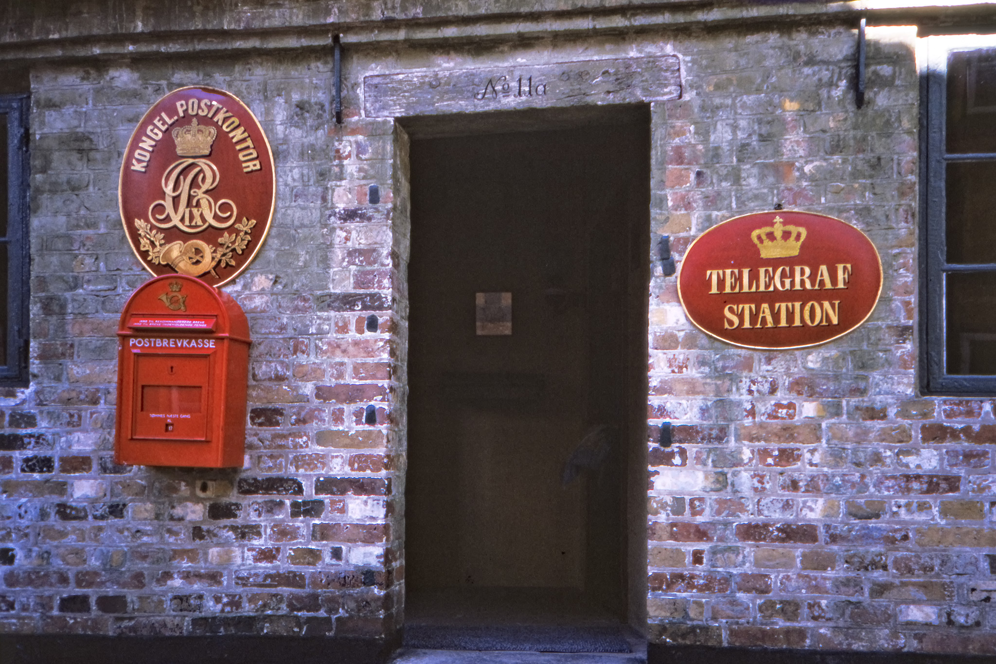 Post- och telegrafstationen i den Gamle By.