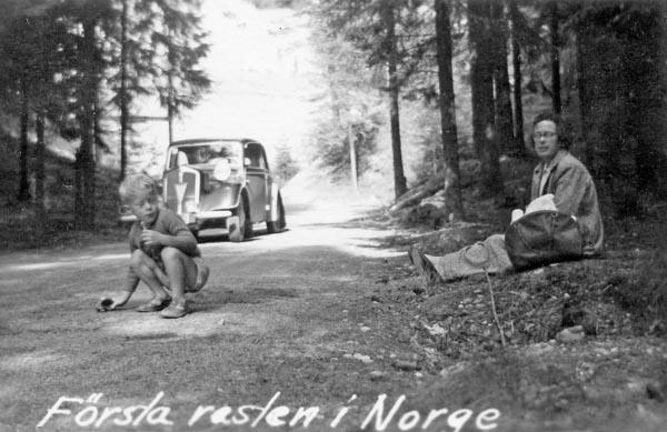 Första rasten i Norge
