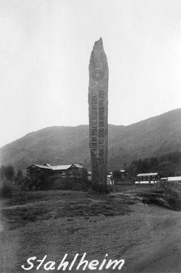 Monument vid Stahlheim