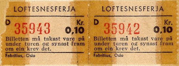 Vi fick åka färja vid ett antal tillfällen