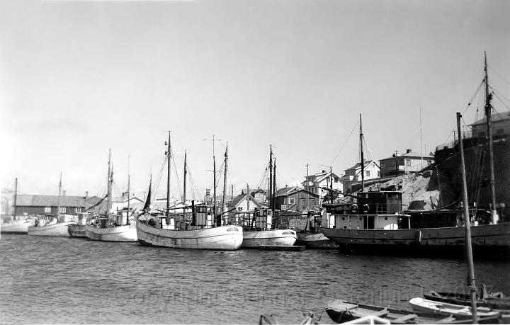 Det fanns gott om fiskebåtar i Gravarne