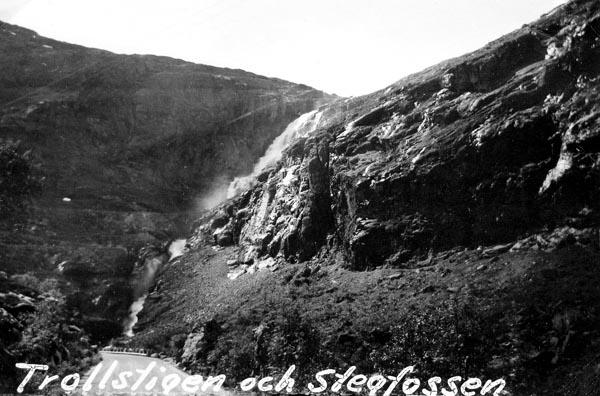 Trollstigen och Stegfossen