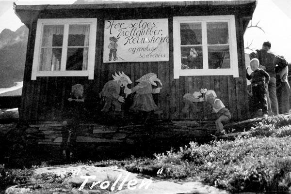 Trollens hus vid Trollstigen.