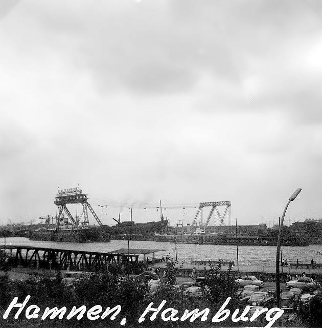 Hamnen i Hamburg