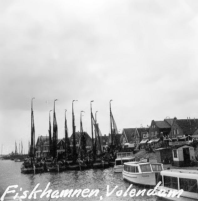Fiskehamnen i Volendam