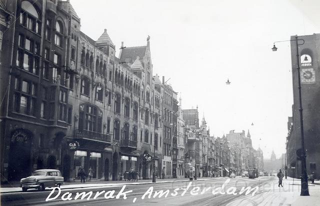 Damrak i Amsterdam