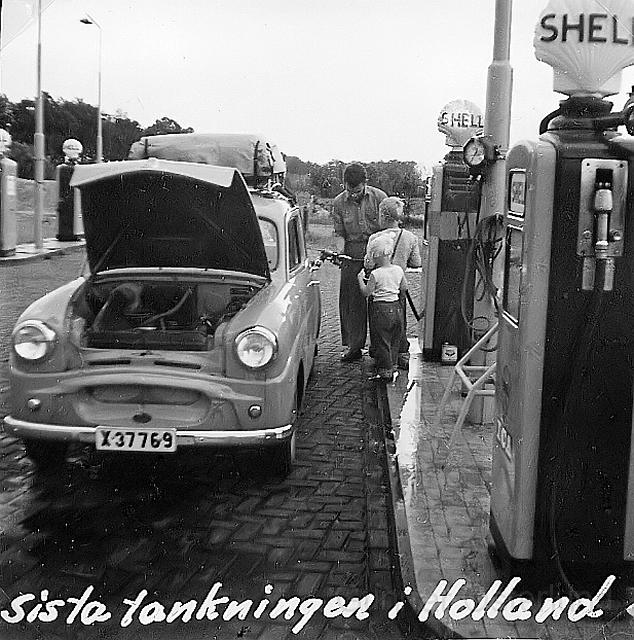 Sista tankningen i Holland