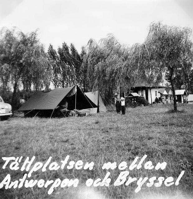 Campingplats i Belgien