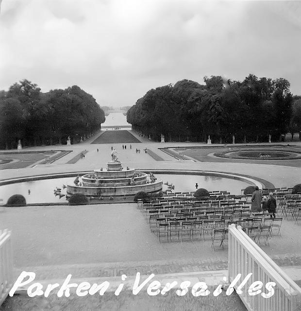 Slottsparken i Versailles