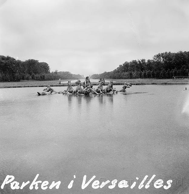 Slottsparken i Versailles