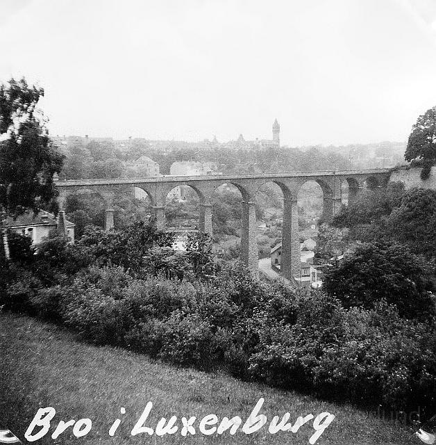 Hög bro.i Luxemburg