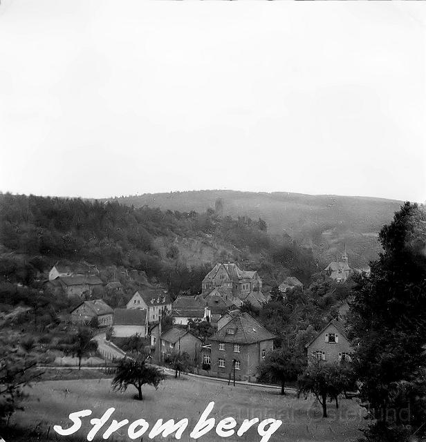 Stromberg, en liten ort vid Rhen