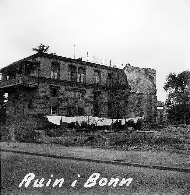 Bebodd husruin i Bonn