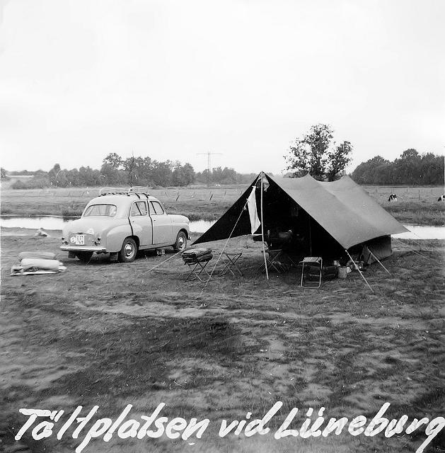 Campingplats vid Lüneburg