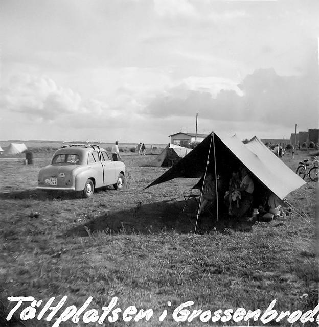 Campingplatsen i Grossenbro