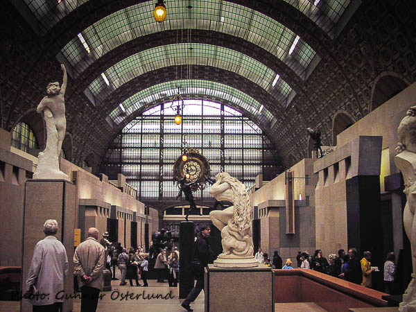 Interiörbild från Musée d'Orsay