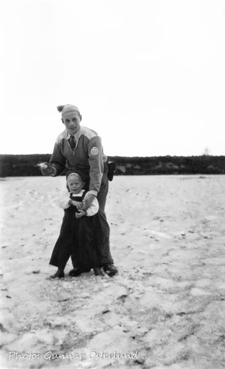 Jag och min pappa på Dovrefjäll.