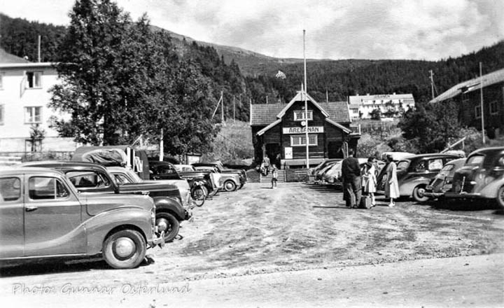 Vid Årebanans nedre station