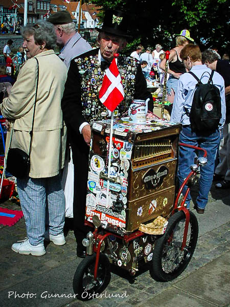 Det var folkfest i den gamla staden Ribe.