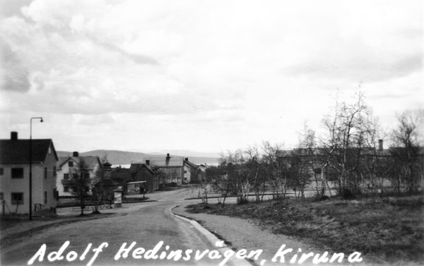 Adolf Hedinsvägen, Kiruna