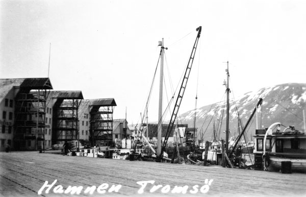 Hamnen i Tromsö