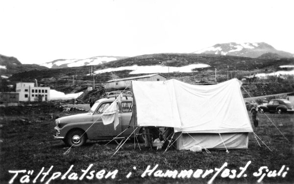 Campingplatsen i Hammerfest