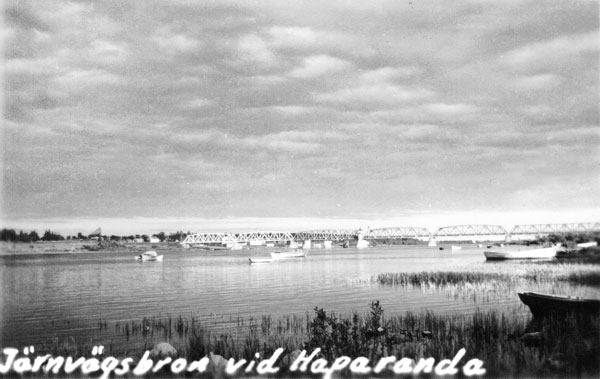 Järnvägsbron vid Haparanda