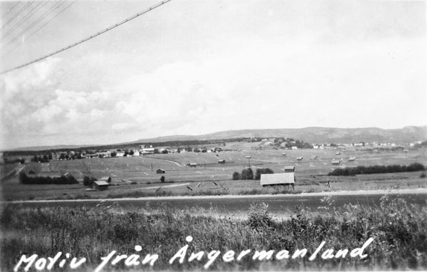 Ångermanland strax söder om Örnsköldsvik