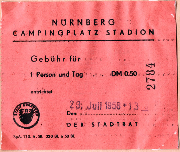 Campingbiljett