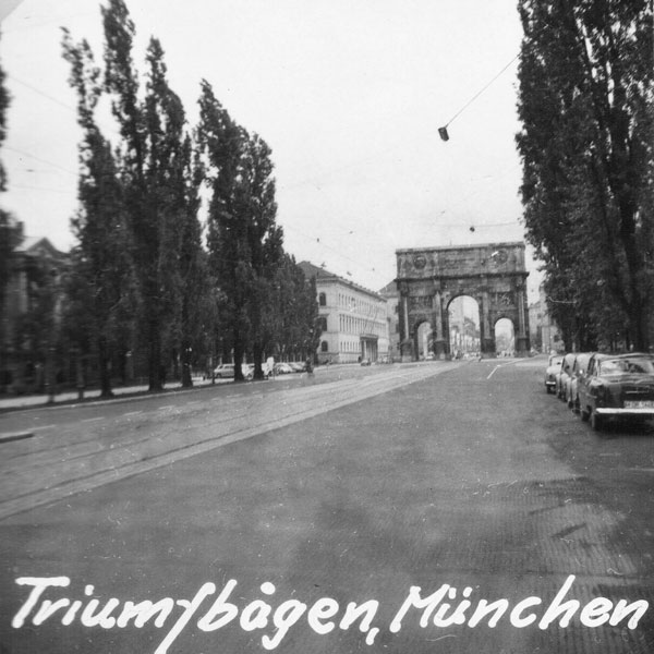 Triumbåge i München.