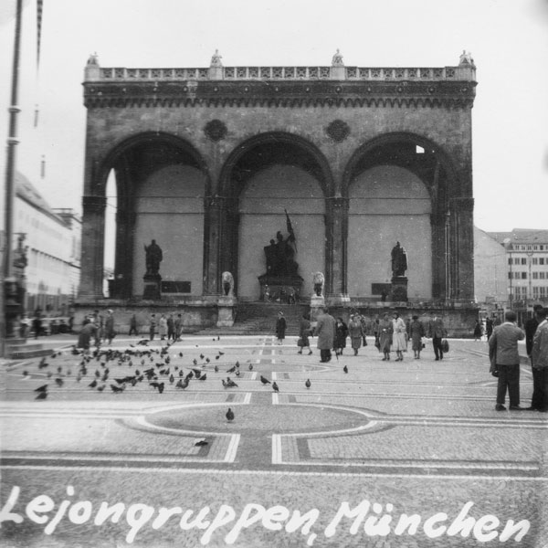 Lejongruppen i München. Känt från Hitlers kuppförsök.