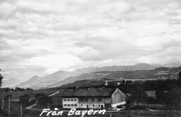 Landskap i Bayern.