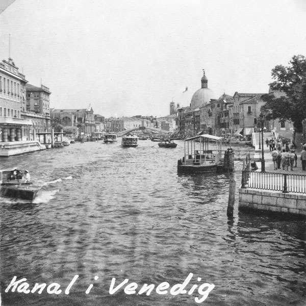 Canal Grande i Venedig.