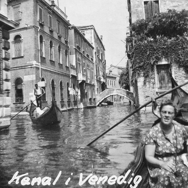 Kanal i Venedig.