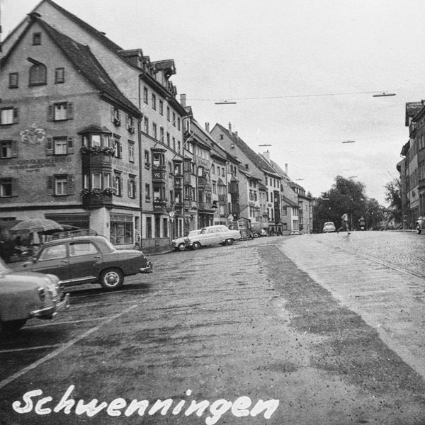 Gatubild från Schwenningen.