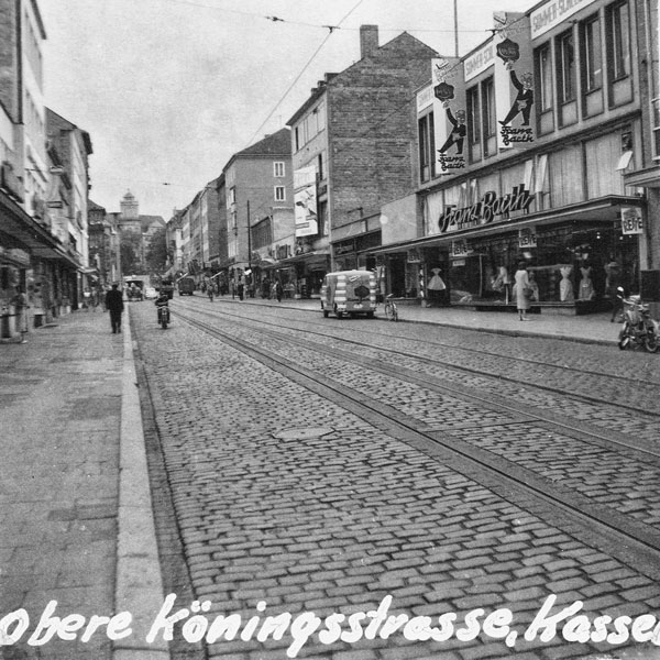 Obere Königsstrasse i Kassel.