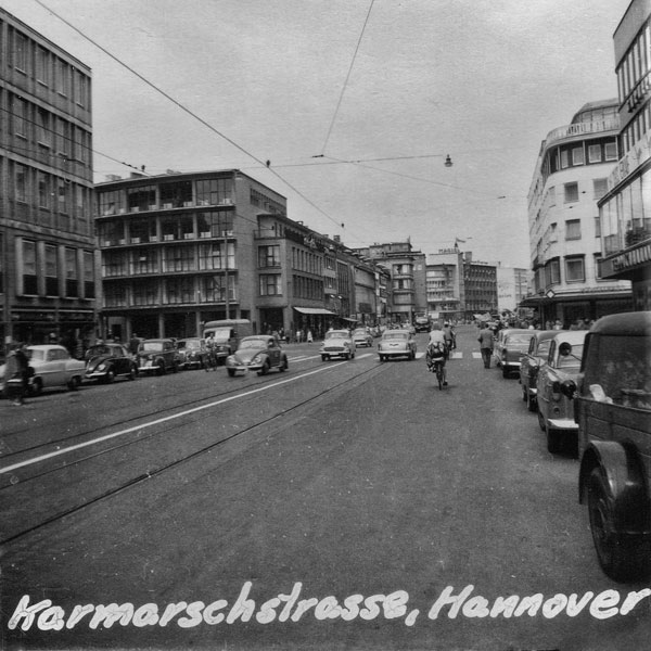 Karmarschstrasse i Hamburg.