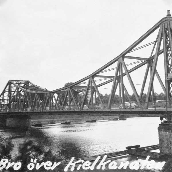 Bro över Kielkanalen.