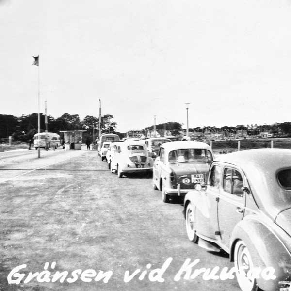 Dansk-tyska gränsen vid Krusaa.