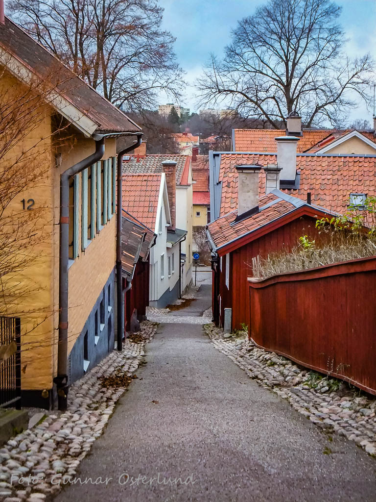 Gränd i Strängnäs.