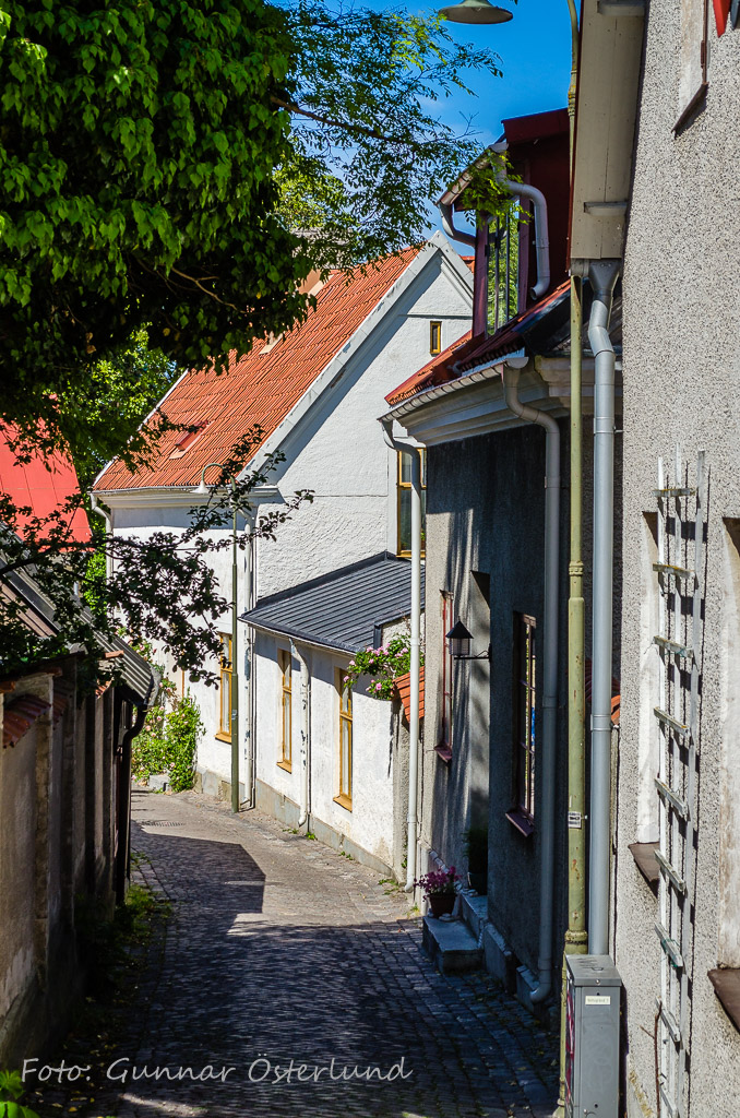 Gränd i Visby.