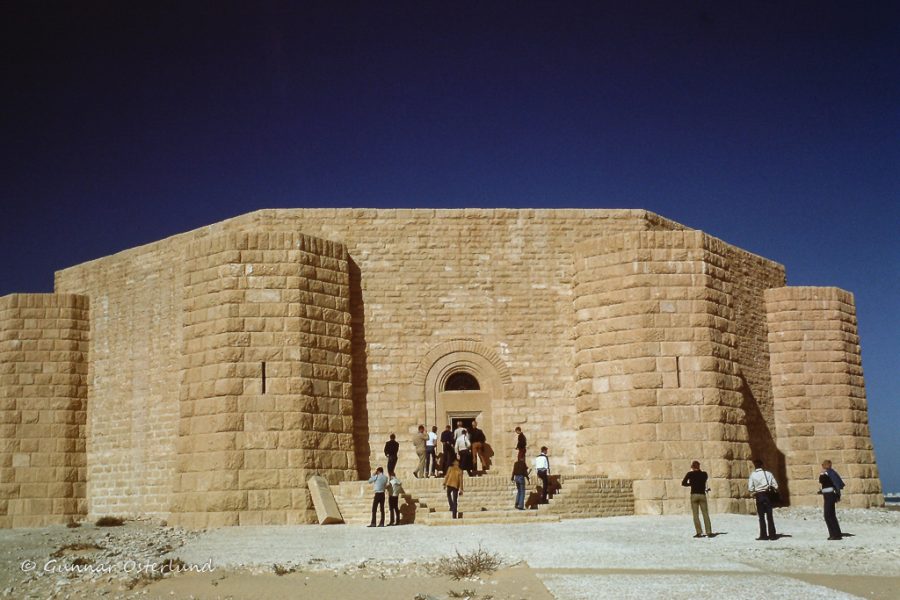 Den tyska krigskyrkogården i El Alamein.