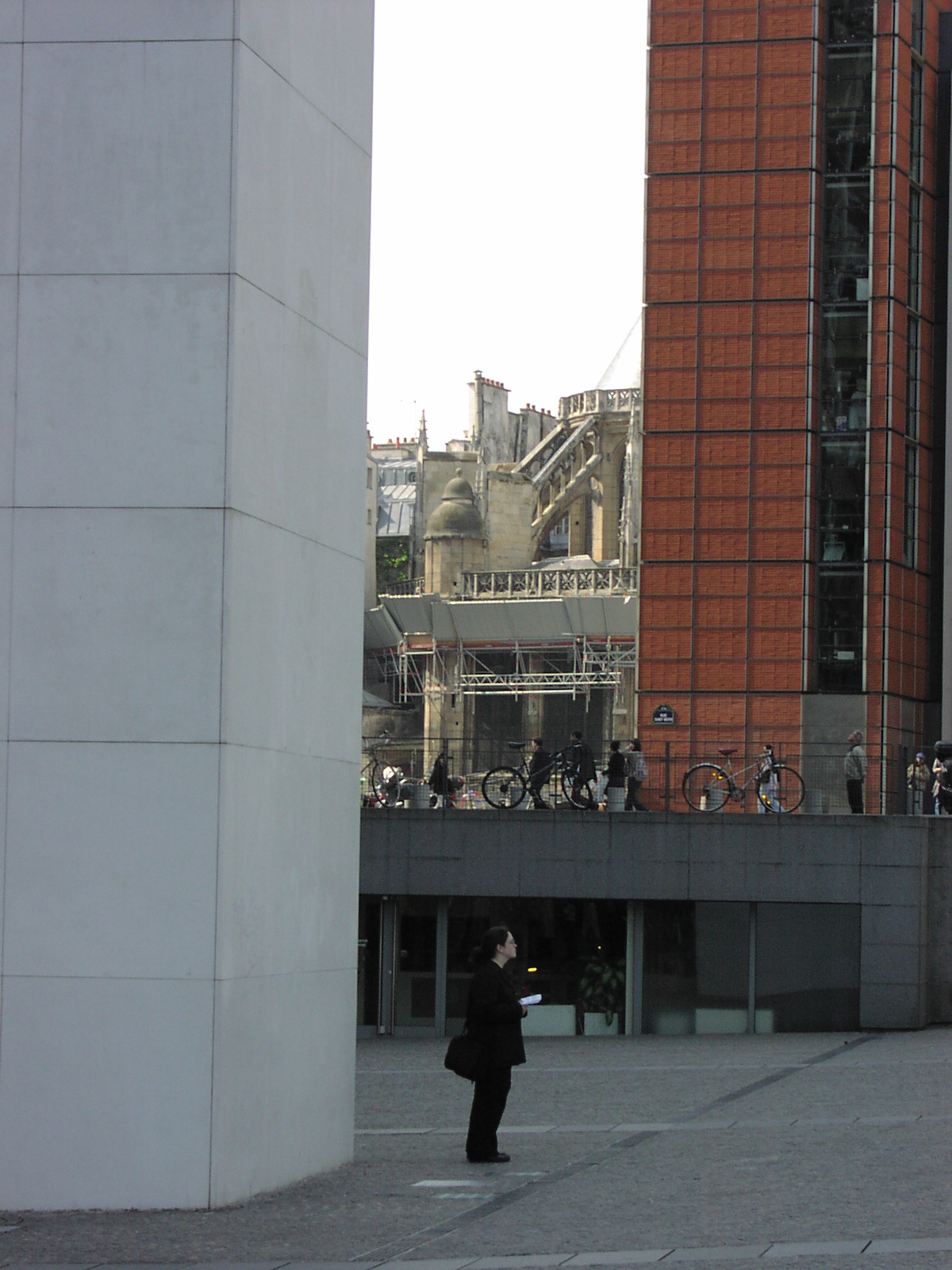 Vid Centre Pompidou.