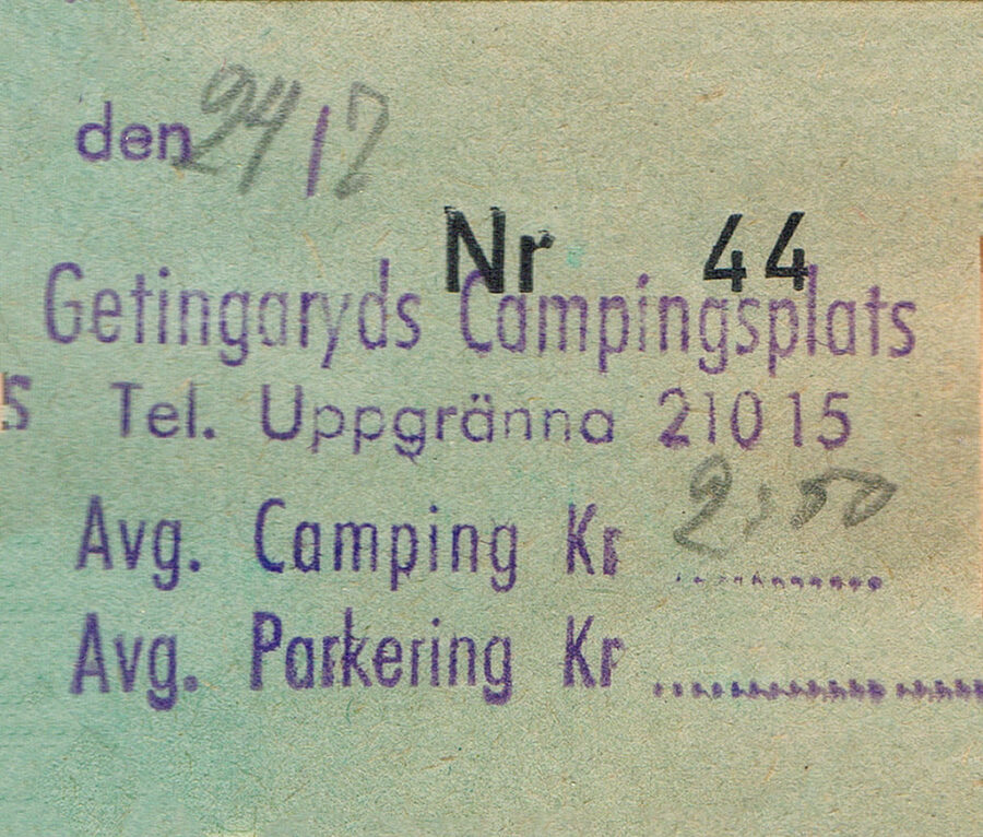 Campingkvitto