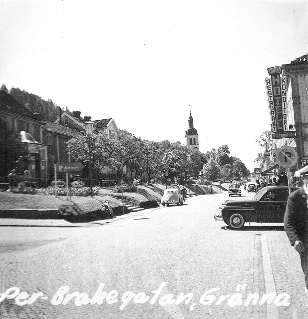 Per-Brahegatan i Gränna