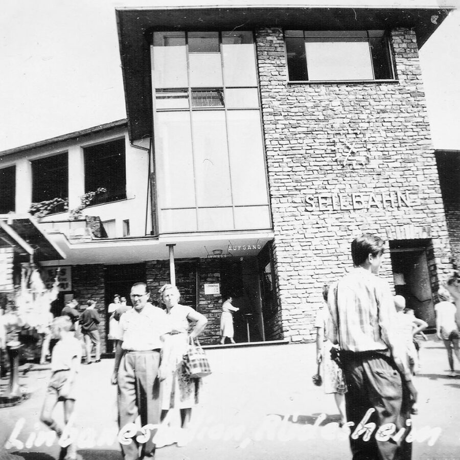 Linbanestationen i Rhüdesheim
