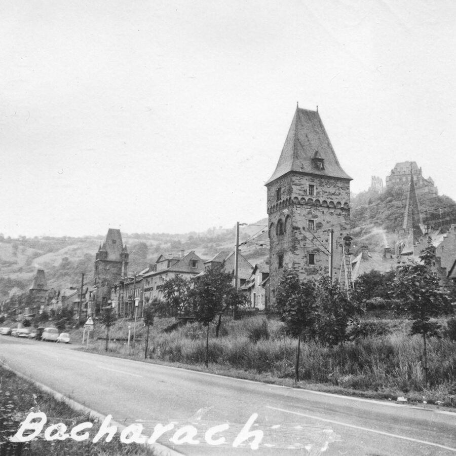 Bacharach vid Rhen
