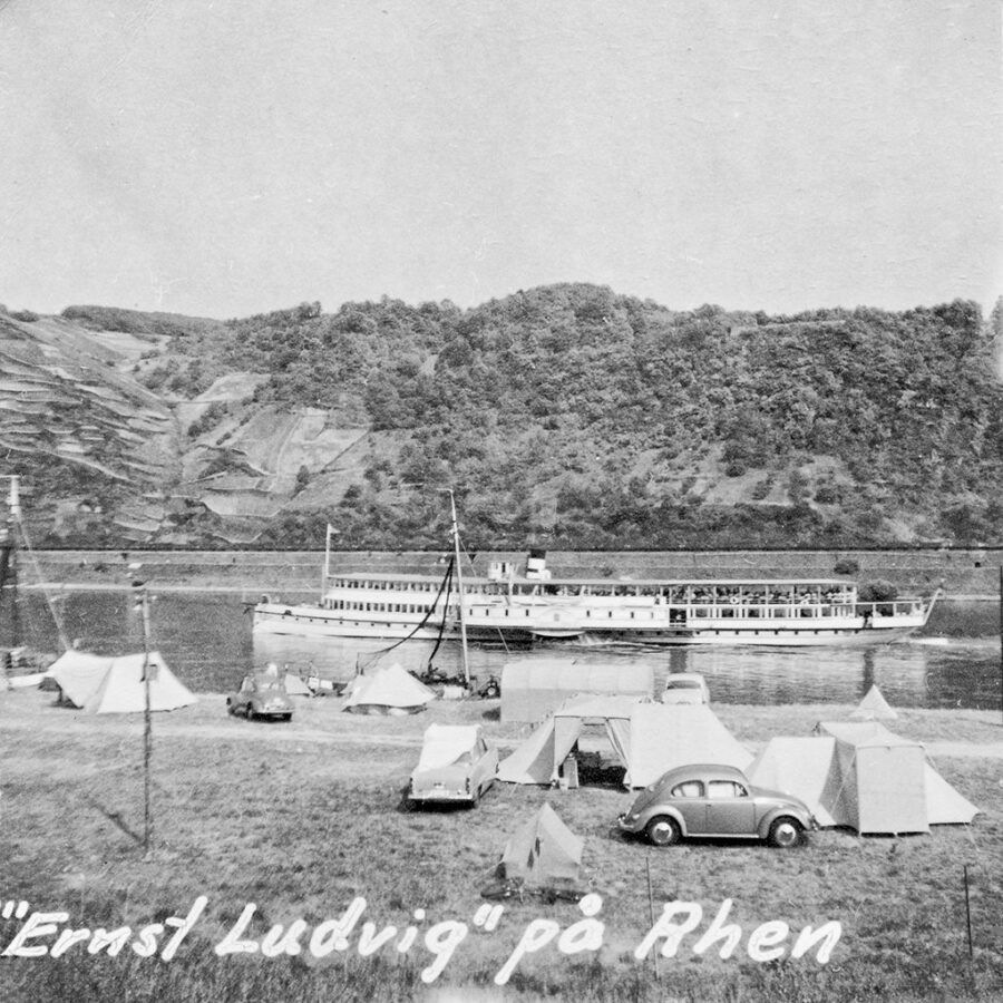"Ernst Ludvig" på Rhen.