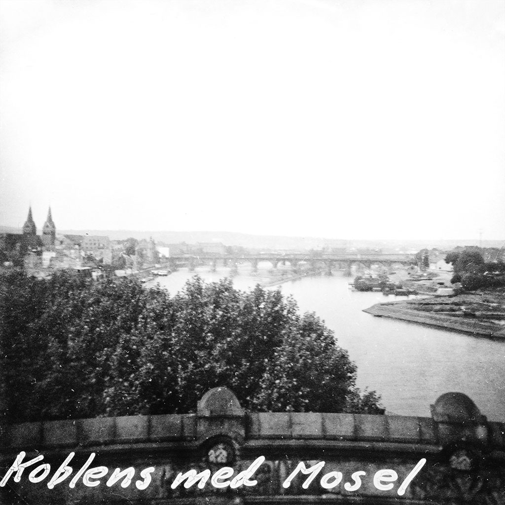 I Koblenz mynnar Mosel i Rhen.