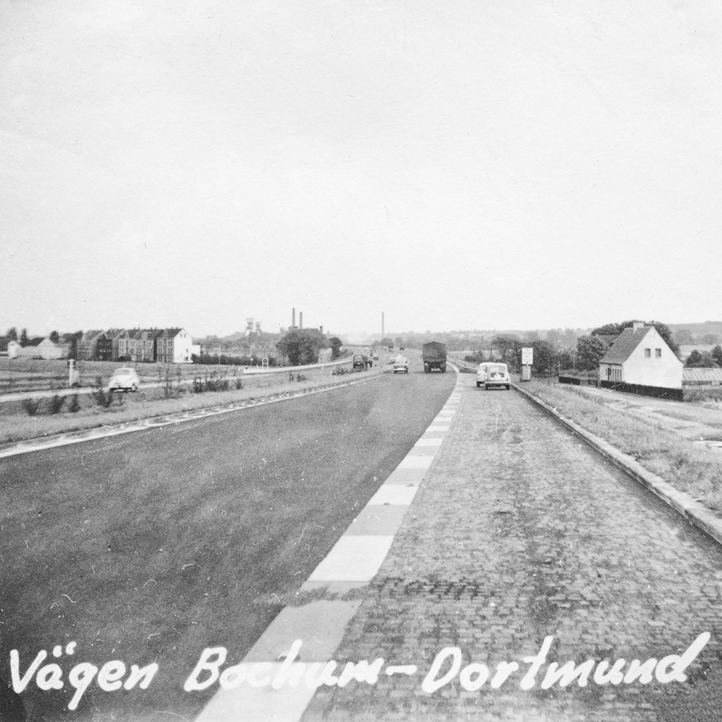 Vägen mellan Bochum och Dortmund.